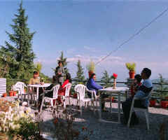 view from kausani